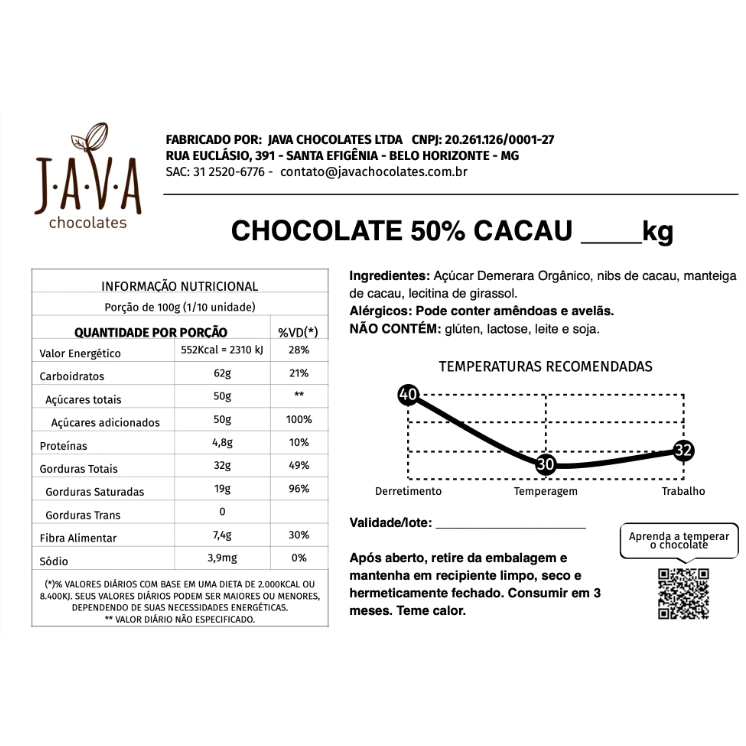 Gotas de Chocolate Meio Amargo - visite a loja<