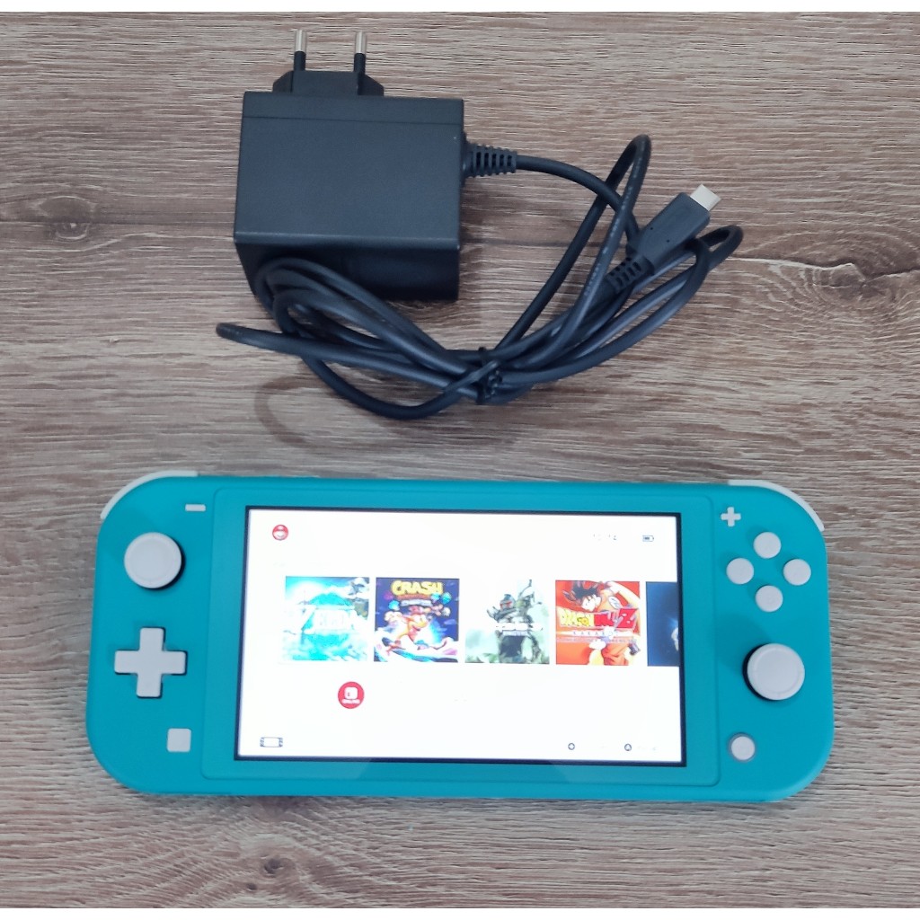 Nintendo Switch Lite Desbloqueado, Mario, Zelda, Crash, Hogwarts, Dragon Ball Z Kakarot