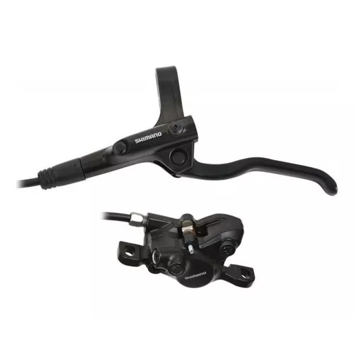 SHIMANO Fiets Schijfrem Gemonteerd Set - BR-MT201 (Zwart - Achter