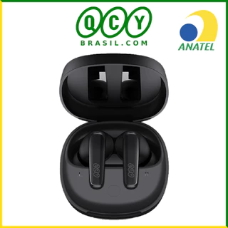 Fone de Ouvido QCY T13X ENC Sem Fio Bluetooth TWS 5.3, proteção IPX5, 30 h de Reprodução em Oferta na Shopee