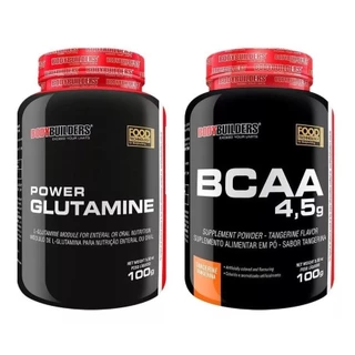 Kit Bcaa 4.5g 100g + Power Glutamina 100g