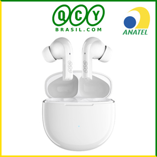 Fone de Ouvido Sem Fio QCY T18 Bluetooth TWS 5,2, Multiponto, Chipset Qualcomm 3050 Chip com Snapdragon Sound™ aptX™