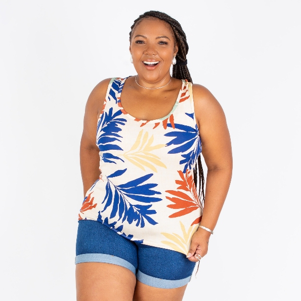 Regata Plus Size Feminina