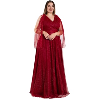 Vestidos longos de festa - Plus Size