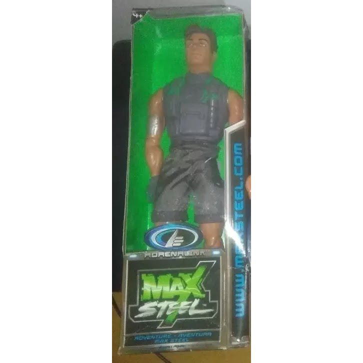 Boneco Max Steel Aventura/Adventure Max - Mattel 2007