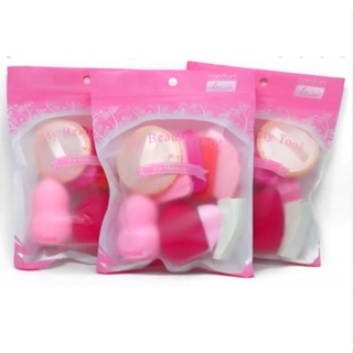 Kit Esponja Para Maquiagem - Com 9 Esponjas Connert bijou