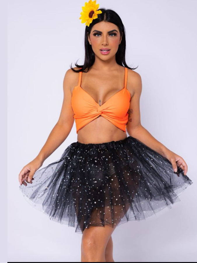 Top saia de tule para o carnaval Outlet Black Friday