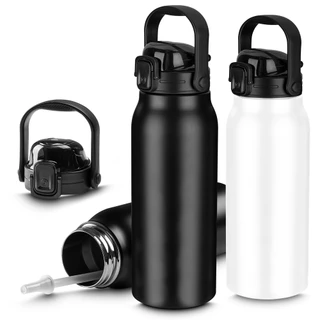 Garrafa térmica em aço inox capacidade de até 1,5l