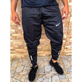 Calça Masculina academia jogger masculino com logo refletivo