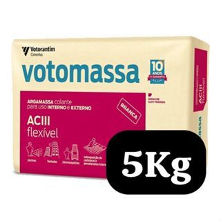 Argamassa AC 3 5KG BRANCA VOTORAN