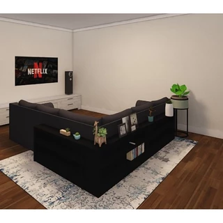 aparador de sala nicho decorativo encosto sofá