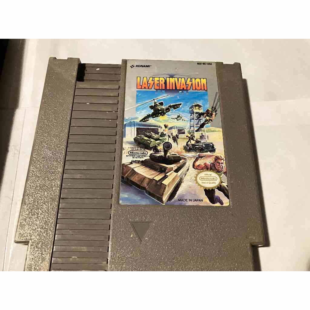 Jogo Original para console Nintendo Nes Laser Invasion Chip Mmc5