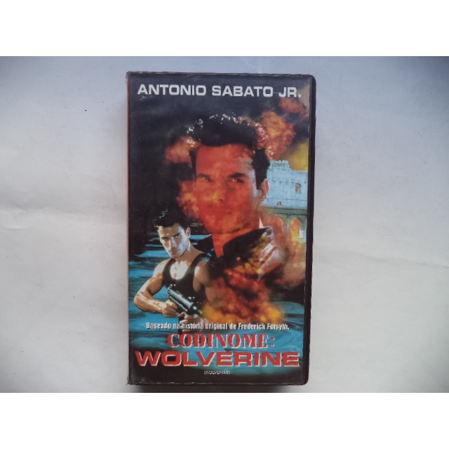 Fita Vhs Codinome Wolverine Original Legendado | Shopee Brasil