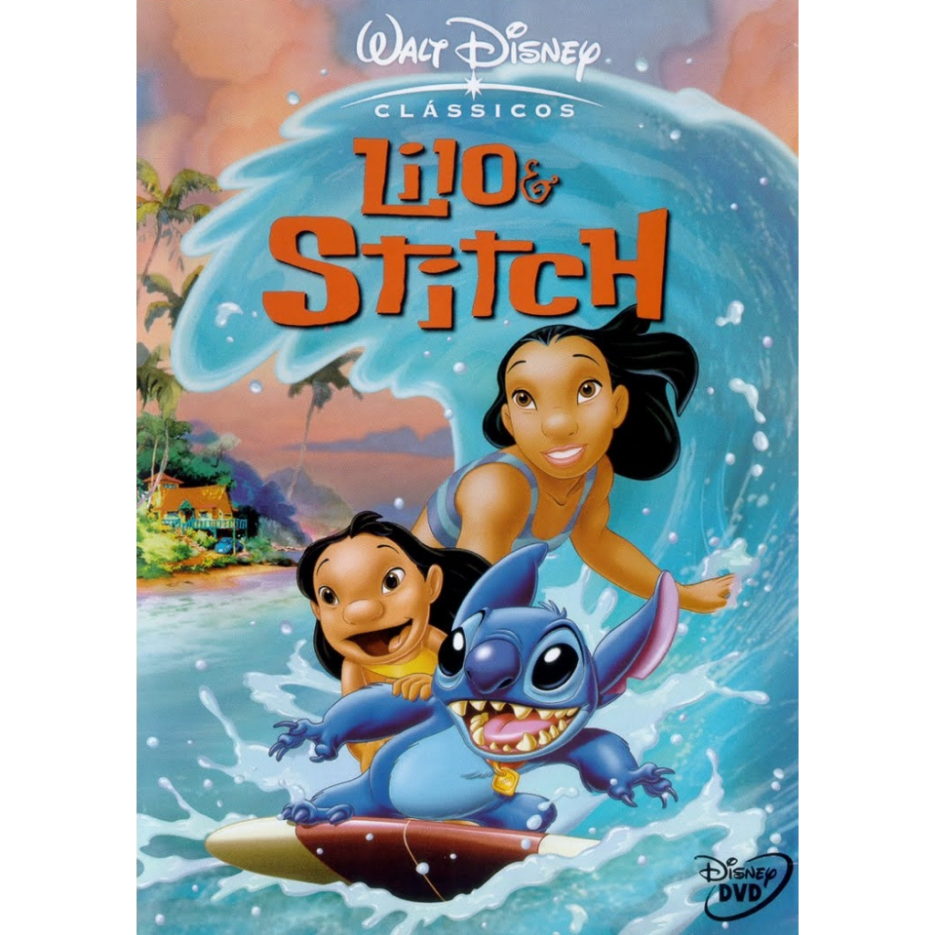 DVD de backup Filme Lilo & Stitch (2002) Dublado / Legendado com material adicional