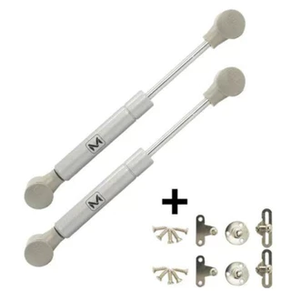 Kit 2 Pistão A Gás Porta De Armário abre para cima