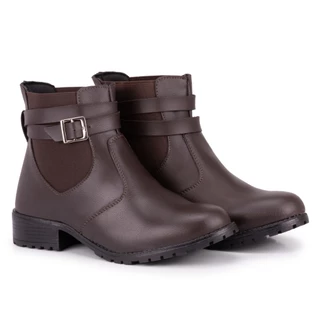 Bota Montaria Feminina Cano Curto Lançamento Confortável Moda Estilosa