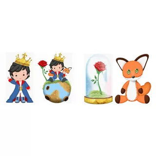 Display de Mesa - Pequeno Príncipe 4 pças mod5