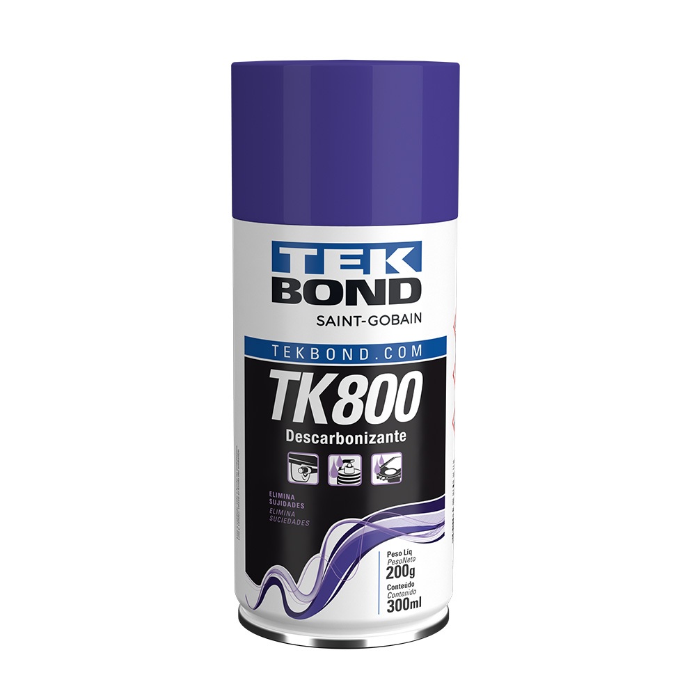 Spray Tk800 Descarbonizante 300ml - TekBond