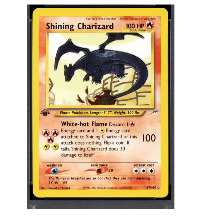 Carta Pokemon Shining Charizard 107/105 | Shopee Brasil Carta Pokemon Shining Charizard 107/105 | Shopee Brasil