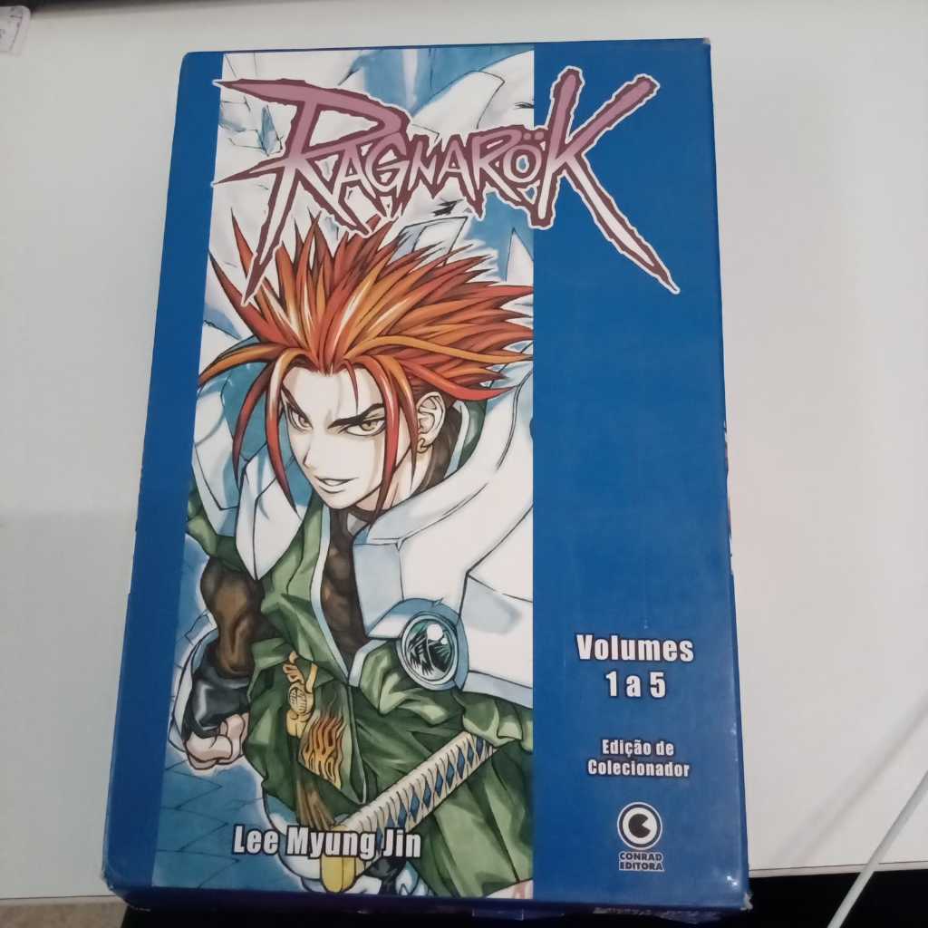 Box Ragnarok Volume 1 a 5 Lee Myung Jin | Shopee Brasil