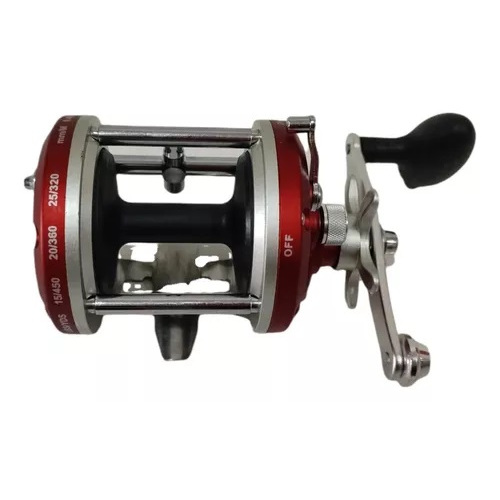 CARRETILHA OTTONI PERFIL ALTO JJ300 Drag Alto 15 Quilos - VERMELHA Top!