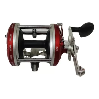 CARRETILHA OTTONI PERFIL ALTO JJ300 Drag Alto 15 Quilos - VERMELHA Top!