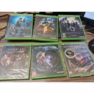 Jogos Resident Evil Xbox One X, Xbox Series X. LEIA A DESCRIÇÃO