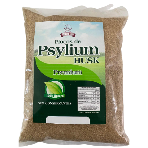 Psyllium Husk em Flocos Linha Premium