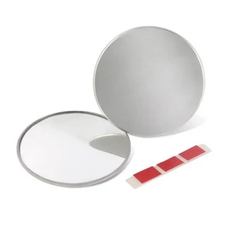 Par Espelho Convexo Auxiliar Olho De Boi 9 Cm Caminhão, Ônibus, Van em Oferta na Shopee