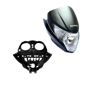 Frente Farol Completa Aranha Titan 150 Mix 2011 A 2013 Cores