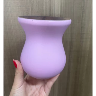 Cuia Madeira Imbuia Colorida para Chimarrão neon FOSCA
