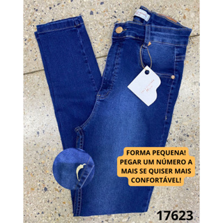 calça jeans sal e pimenta oficial com lycra