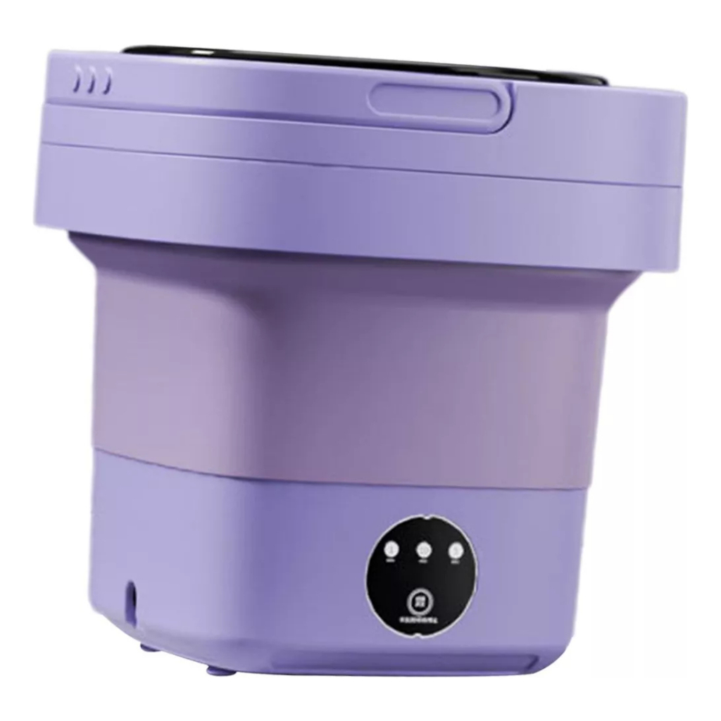 Lavadora Automatica Clique Facil Mini Maquina de lavar Portátil Balde Viajem Camping