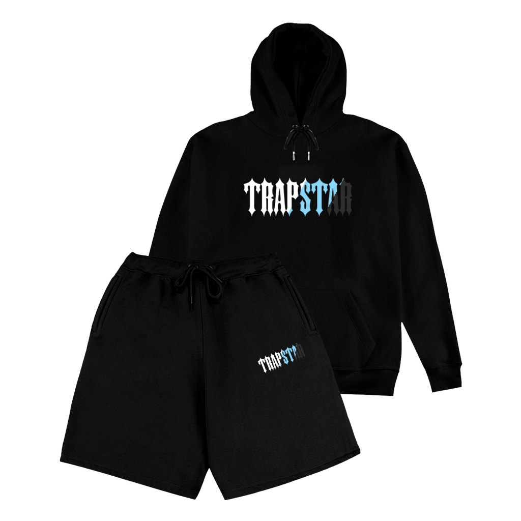 Kit Conjunto Moletom Canguru Bermuda Moletom Trapstar | Shopee Brasil