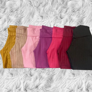 Kit Com 4 Shorts Bermuda Suplex Zig Zag Cintilante Moda Infantil