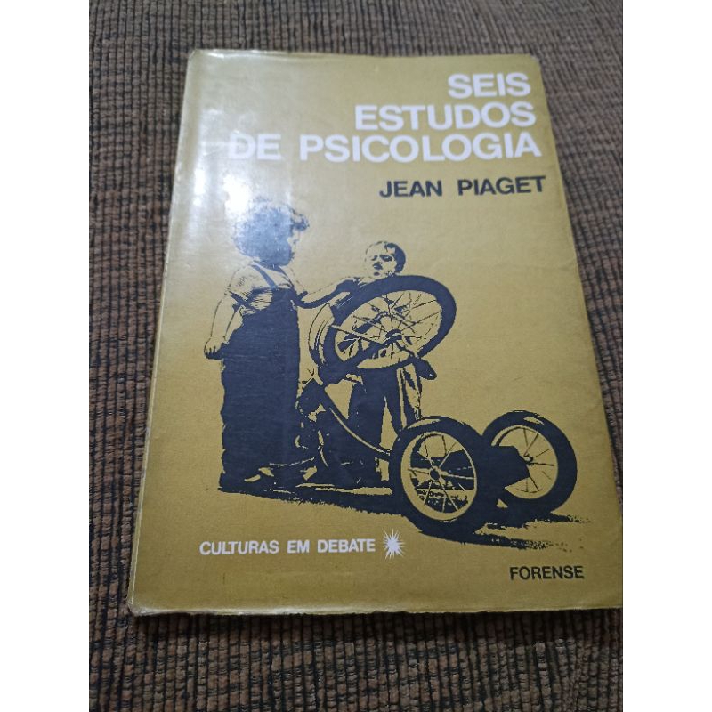 Livro Seis Estudos de Psicologia Jean Piaget 14 G Shopee Brasil