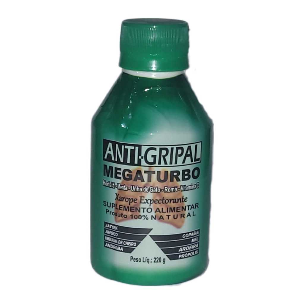 MEGATURBO Anti-Gripal Mel Expectorante 220g | Shopee Brasil