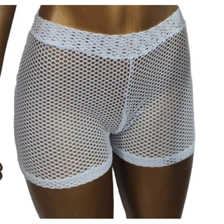 Short saída de praia Tecido Arrastão
