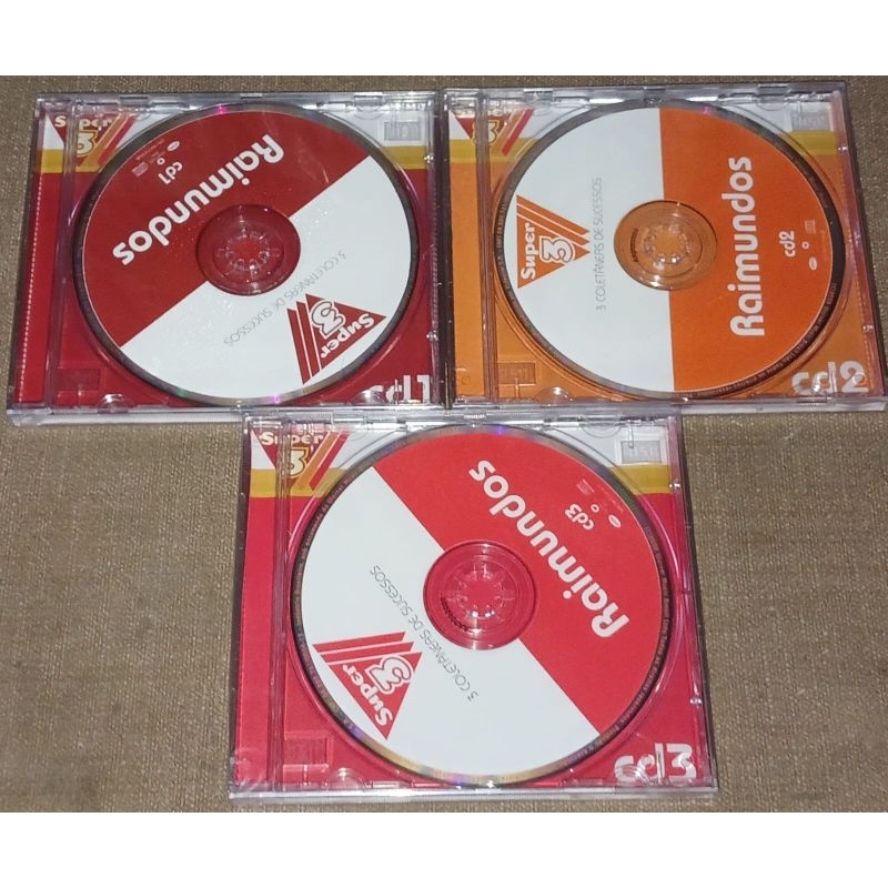 3 CDS Raimundos 4 coletânea de sucessos originais lacrados 9254 ...