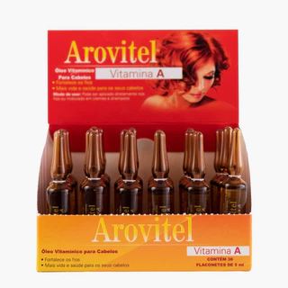 Ampola Arovitel Vitamina A Capilar - 5 ml
