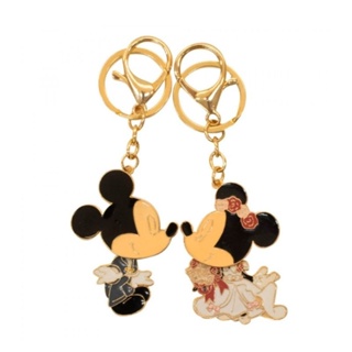 Jogo de Chaveiros Noivos Mickey Minnie 5.5cm - Disney