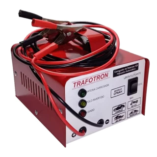 Carregador de Bateria Automotiva CF5 12 Volts 5 Amperes/Hr, Bivolt, Flutuante Inteligente Carro, Moto, Barco, Jetski e Estacionaria