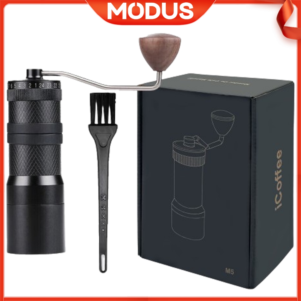 Moedor Café Manual Moinho Em Aço Inox 20g/25g/40g Com Ajuste de Moagem