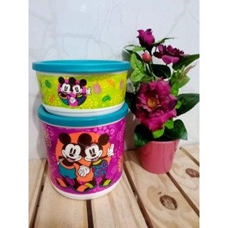 Kit Refri line Mickey e Minnie importado Tupperware