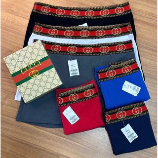 Caixa com 3 unifades de cueca box, boxer, algodão de altíssima qualidade, padrão premium.