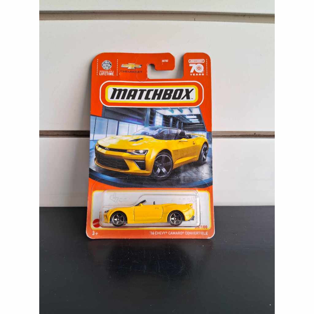 Matchbox 16 Chevy Camaro Convertible | Shopee Brasil