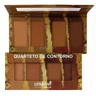 Paleta De Contorno Facial Quarteto Ludurana B00033