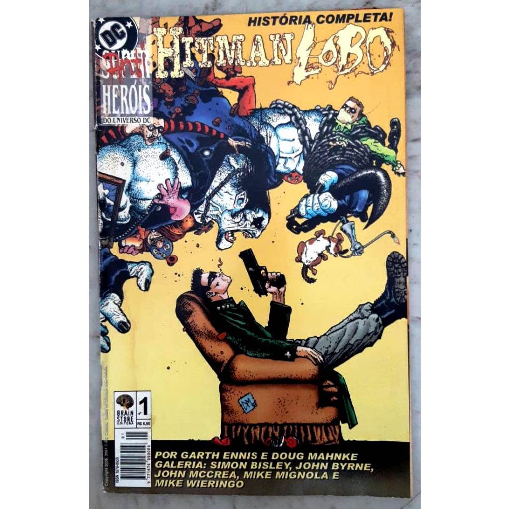 Anti-Heróis do Universo DC - 01 - Hitman & Lobo (História Completa ...