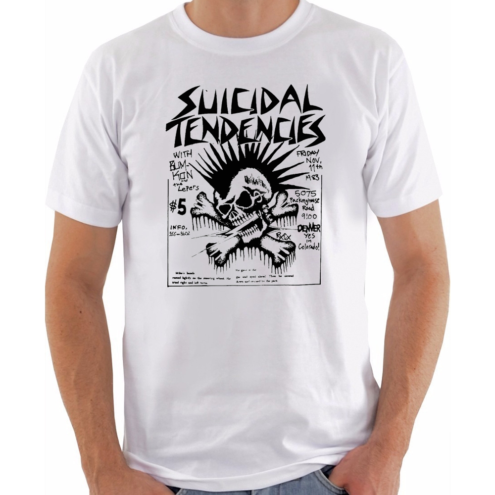 SUICIDAL TENDENCIES 1983 - camiseta, babylook, regata, manga longa
