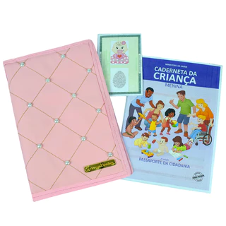Porta Documentos Porta caderneta de vacinação capinha protetora Impermeavel Menino Menina Bebê em Oferta na Shopee